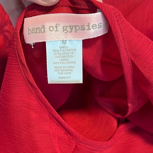 ⭐️Band of Gypsies, Lovely Boho Dressw/POCKETS,Complete Slip-Dress Lining,Fun! - Picture 8 of 15